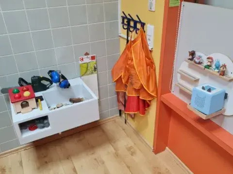 Einblick in Hasengruppe